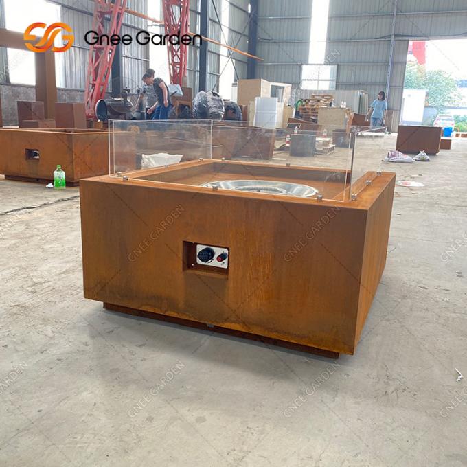 Огонь стали столешницы делает ямки на открытом воздухе сталь Firepit Corten подогревателя патио