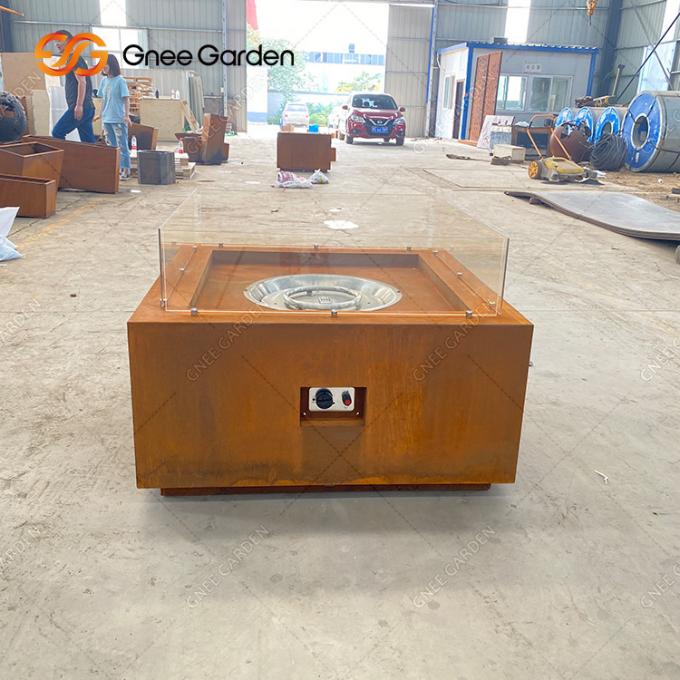 Огонь стали столешницы делает ямки на открытом воздухе сталь Firepit Corten подогревателя патио