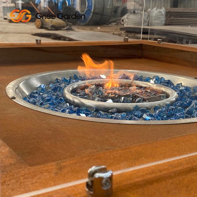 Огонь стали столешницы делает ямки на открытом воздухе сталь Firepit Corten подогревателя патио