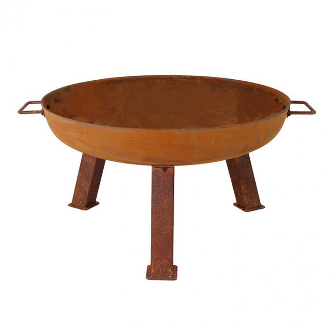 Шар огня Corten круглого сада ямы огня Corten стального декоративный стальной