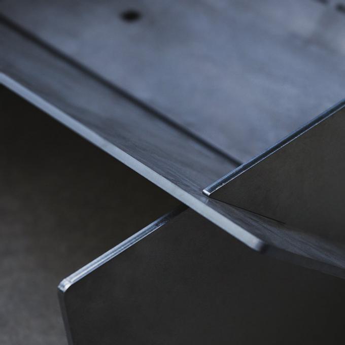 Яма огня отделяемого топления Corten стального Firepit GN-FP-333 на открытом воздухе естественная заржаветая
