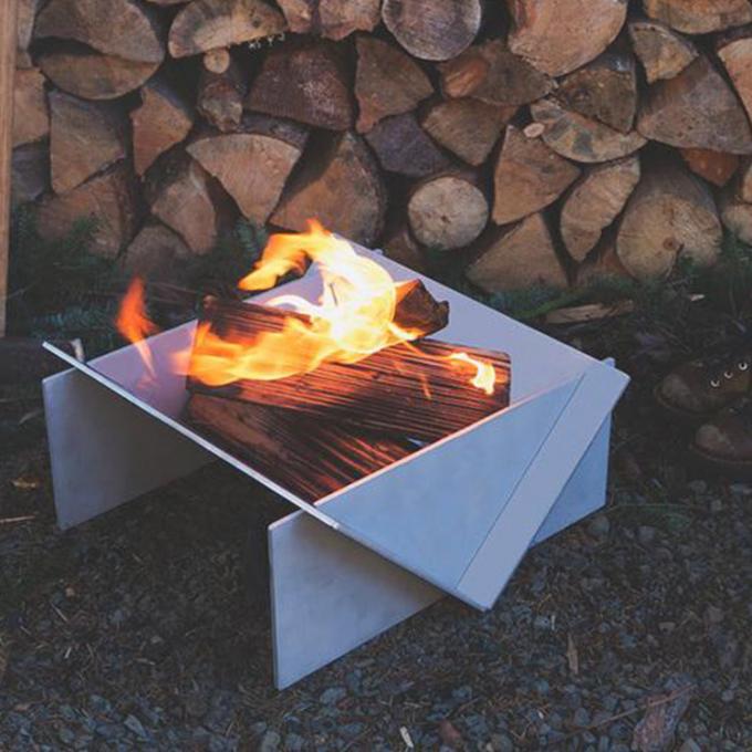 Яма огня отделяемого топления Corten стального Firepit GN-FP-333 на открытом воздухе естественная заржаветая