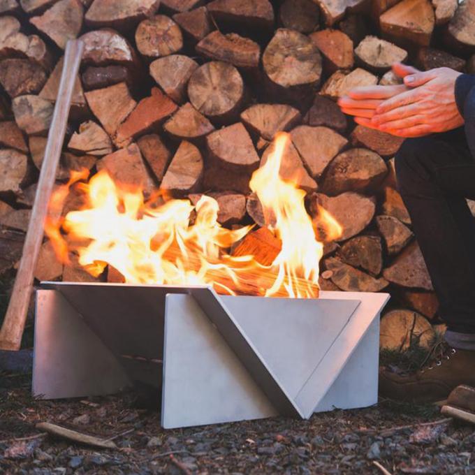 Яма огня отделяемого топления Corten стального Firepit GN-FP-333 на открытом воздухе естественная заржаветая
