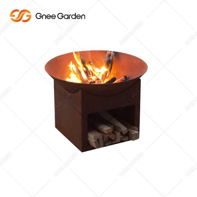Шар воды ямы огня барбекю древесины утюга металла Firepit на открытом воздухе портативного патио фабрики камина нержавеющей стали располагаясь лагерем