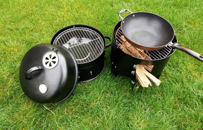 Горячая продавая древесина ямы огня Morden на открытом воздухе варя Corten стальная горя ржавый располагаясь лагерем гриль барбекю